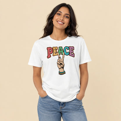 Ajuste y caída de camiseta unisex de diseño vintage años 70

